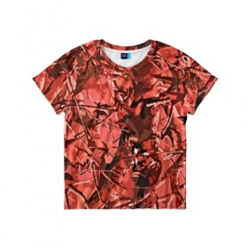 Детская футболка 3D с принтом camouflage texture в Курске, 100% гипоаллергенный полиэфир | прямой крой, круглый вырез горловины, длина до линии бедер, чуть спущенное плечо, ткань немного тянется | Тематика изображения на принте: армия | камуфляж | пиксели | силовые структуры | текстуры | хаки