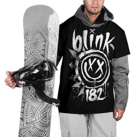 Накидка на куртку 3D с принтом Blink-182 в Курске, 100% полиэстер |  | blink | california | pop | punk | rock | группа | калифорния | панк | рок