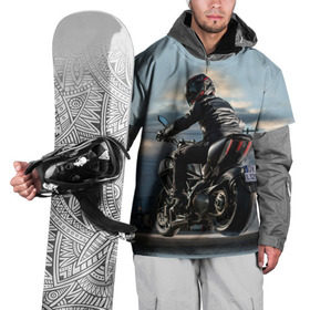 Накидка на куртку 3D с принтом Ducati в Курске, 100% полиэстер |  | bike | ducati | harley | honda | moto | suzuki | yamaha | байк | мотоцикл | спорт