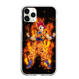 Чехол для iPhone 11 Pro Max матовый с принтом Dragon Ball в Курске, Силикон |  | anime | dragon ball | goku | драгон болл