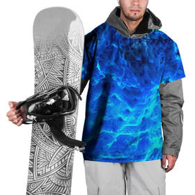 Накидка на куртку 3D с принтом Frozen fractal в Курске, 100% полиэстер |  | abstract | abstraction | fractal | optical | абстракция | фрактал