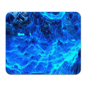 Коврик прямоугольный с принтом Frozen fractal в Курске, натуральный каучук | размер 230 х 185 мм; запечатка лицевой стороны | abstract | abstraction | fractal | optical | абстракция | фрактал