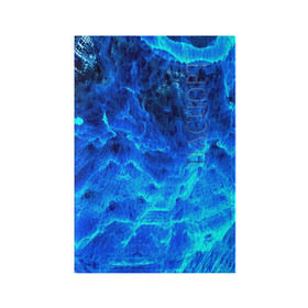 Обложка для паспорта матовая кожа с принтом Frozen fractal в Курске, натуральная матовая кожа | размер 19,3 х 13,7 см; прозрачные пластиковые крепления | abstract | abstraction | fractal | optical | абстракция | фрактал