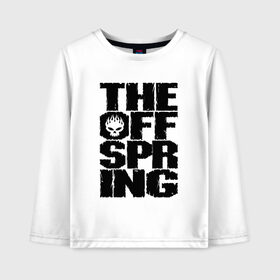 Детский лонгслив хлопок с принтом The Offspring в Курске, 100% хлопок | круглый вырез горловины, полуприлегающий силуэт, длина до линии бедер | offspring | офспринг | оффспринг | рок