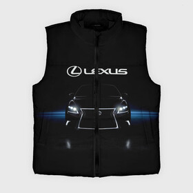 Мужской жилет утепленный 3D с принтом Lexus в Курске,  |  | auto | lexus | sport | toyota | автомобиль | внедорожник | машина | спорт