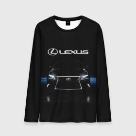 Мужской лонгслив 3D с принтом Lexus в Курске, 100% полиэстер | длинные рукава, круглый вырез горловины, полуприлегающий силуэт | auto | lexus | sport | toyota | автомобиль | внедорожник | машина | спорт