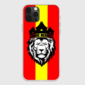 Чехол для iPhone 12 Pro Max с принтом One King в Курске, Силикон |  | Тематика изображения на принте: king | leo | зверь | король | кошка | лев | природа | хищник | царь