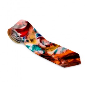 Галстук 3D с принтом Tie-Dye в Курске, 100% полиэстер | Длина 148 см; Плотность 150-180 г/м2 | abstraction | color | spray | tie dye | абстракция | акварель | живопись | искусство | краски | текстуры | цветные краски | яркие цвета