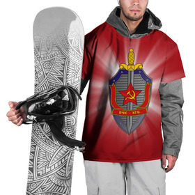 Накидка на куртку 3D с принтом КГБ в Курске, 100% полиэстер |  | Тематика изображения на принте: закон | кгб | охрана | россия | ссср | цру | шпион