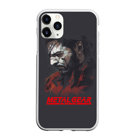 Чехол для iPhone 11 Pro матовый с принтом Metal Gear Solid в Курске, Силикон |  | game | gear | metal | snake | игра | шпион