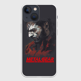 Чехол для iPhone 13 mini с принтом Metal Gear Solid в Курске,  |  | game | gear | metal | snake | игра | шпион