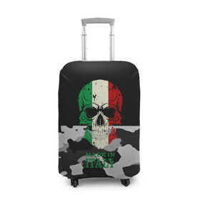 Чехол для чемодана 3D с принтом Made in Italy в Курске, 86% полиэфир, 14% спандекс | двустороннее нанесение принта, прорези для ручек и колес | Тематика изображения на принте: camouflage | made in italy | skull | абстракция | города | италия | камуфляж | нация | страны | текстуры | череп