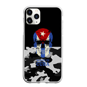 Чехол для iPhone 11 Pro матовый с принтом Made in Cuba в Курске, Силикон |  | Тематика изображения на принте: camouflage | made in cuba | skull | абстракция | города | камуфляж | куба | нация | страны | текстуры | череп