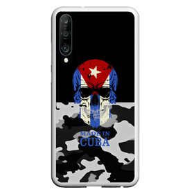 Чехол для Honor P30 с принтом Made in Cuba в Курске, Силикон | Область печати: задняя сторона чехла, без боковых панелей | camouflage | made in cuba | skull | абстракция | города | камуфляж | куба | нация | страны | текстуры | череп