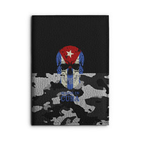 Обложка для автодокументов с принтом Made in Cuba в Курске, натуральная кожа |  размер 19,9*13 см; внутри 4 больших “конверта” для документов и один маленький отдел — туда идеально встанут права | camouflage | made in cuba | skull | абстракция | города | камуфляж | куба | нация | страны | текстуры | череп