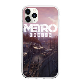 Чехол для iPhone 11 Pro матовый с принтом METRO в Курске, Силикон |  | metro | metro exodus | метро