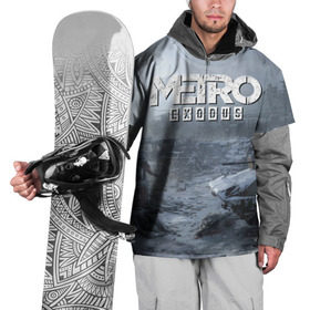 Накидка на куртку 3D с принтом EXODUS в Курске, 100% полиэстер |  | Тематика изображения на принте: metro | metro exodus | метро