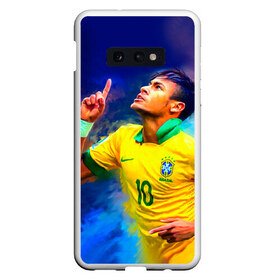 Чехол для Samsung S10E с принтом Neymar в Курске, Силикон | Область печати: задняя сторона чехла, без боковых панелей | neymar | неймар | сборная бразилии