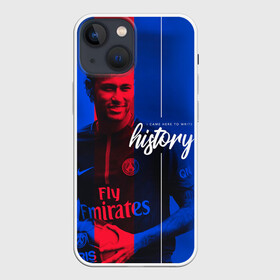 Чехол для iPhone 13 mini с принтом Neymar в Курске,  |  | Тематика изображения на принте: neymar | psg | неймар | псж | сборная бразилии