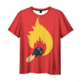 Мужская футболка 3D с принтом Мир в Огне в Курске, 100% полиэфир | прямой крой, круглый вырез горловины, длина до линии бедер | earth | fire | forest | peace | wwf | жизнь | защитники | земля | зож | лес | любовь | мир | нефть | огонь | пожар | природа | радиация | сохрани | экология