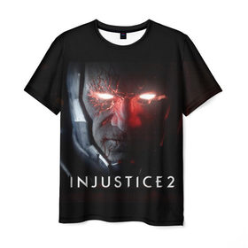Мужская футболка 3D с принтом injustice в Курске, 100% полиэфир | прямой крой, круглый вырез горловины, длина до линии бедер | битва | борьба | герои | герой | несправедливость | схватка | чудо