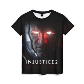 Женская футболка 3D с принтом injustice в Курске, 100% полиэфир ( синтетическое хлопкоподобное полотно) | прямой крой, круглый вырез горловины, длина до линии бедер | битва | борьба | герои | герой | несправедливость | схватка | чудо
