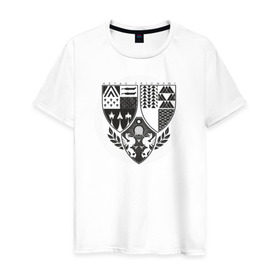 Мужская футболка хлопок с принтом Destiny - AGE OF TRIUMPH в Курске, 100% хлопок | прямой крой, круглый вырез горловины, длина до линии бедер, слегка спущенное плечо. | 