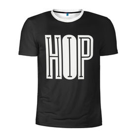 Мужская футболка 3D спортивная с принтом Hip Hop в Курске, 100% полиэстер с улучшенными характеристиками | приталенный силуэт, круглая горловина, широкие плечи, сужается к линии бедра | Тематика изображения на принте: hip hop | реп | хип хоп