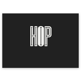 Поздравительная открытка с принтом ХИП ХОП | HIP HOP в Курске, 100% бумага | плотность бумаги 280 г/м2, матовая, на обратной стороне линовка и место для марки
 | Тематика изображения на принте: hip hop | реп | хип хоп