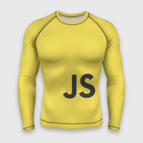 Мужской рашгард 3D с принтом JavaScript в Курске,  |  | Тематика изображения на принте: javascript | js