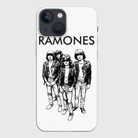 Чехол для iPhone 13 mini с принтом Рамонс в Курске,  |  | ramones | панк | рамонс | рок
