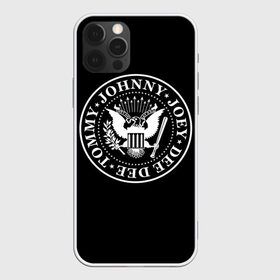 Чехол для iPhone 12 Pro Max с принтом The Ramones в Курске, Силикон |  | punk | ramones | rock | панк | рамонс | рок