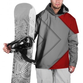 Накидка на куртку 3D с принтом Gray arrows в Курске, 100% полиэстер |  | абстракция | геометрия | текстура