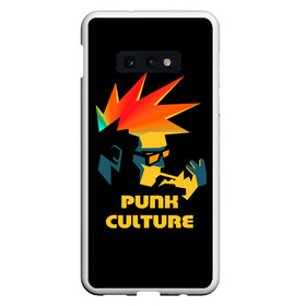 Чехол для Samsung S10E с принтом Punk culture в Курске, Силикон | Область печати: задняя сторона чехла, без боковых панелей | music | punk | ирокез | музыка | панк | панк музыка | рок | рок музыка | суб культура