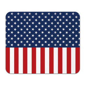 Коврик прямоугольный с принтом Флаг США в Курске, натуральный каучук | размер 230 х 185 мм; запечатка лицевой стороны | Тематика изображения на принте: flag | usa | патриотизм | сша | флаг
