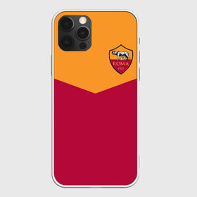 Чехол для iPhone 12 Pro Max с принтом A S Roma - Yellow and Red в Курске, Силикон |  | Тематика изображения на принте: рим | рома