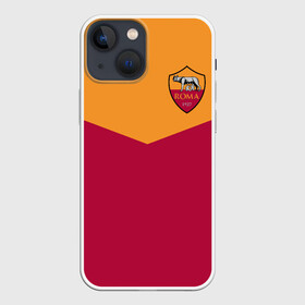 Чехол для iPhone 13 mini с принтом A S Roma   Yellow and Red в Курске,  |  | рим | рома