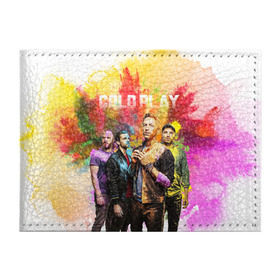 Обложка для студенческого билета с принтом Coldplay в Курске, натуральная кожа | Размер: 11*8 см; Печать на всей внешней стороне | Тематика изображения на принте: cold play | rock | колд плей | колд плэй | колдплей | колдплэй | рок