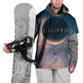 Накидка на куртку 3D с принтом Stellaris в Курске, 100% полиэстер |  | Тематика изображения на принте: stellaris