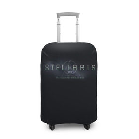 Чехол для чемодана 3D с принтом Stellaris в Курске, 86% полиэфир, 14% спандекс | двустороннее нанесение принта, прорези для ручек и колес | stellaris