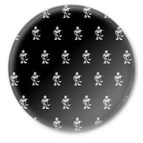 Значок с принтом Undertale в Курске,  металл | круглая форма, металлическая застежка в виде булавки | undertale