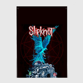 Постер с принтом Орел группа Slipknot в Курске, 100% бумага
 | бумага, плотность 150 мг. Матовая, но за счет высокого коэффициента гладкости имеет небольшой блеск и дает на свету блики, но в отличии от глянцевой бумаги не покрыта лаком | slipknot | альтернативный метал | андерс | головы | грув метал | колсефни | кори | маска | метал | музыка | ню метал | рок | слипкнот | тейлор