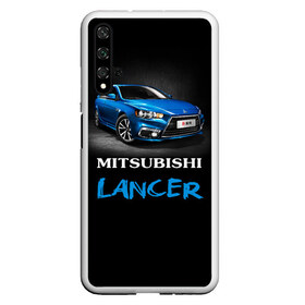 Чехол для Honor 20 с принтом Mitsubishi Lancer в Курске, Силикон | Область печати: задняя сторона чехла, без боковых панелей | Тематика изображения на принте: auto | lancer | mitsubishi | авто | автомобиль | водитель | лансер | мицубиси | тачка | японец