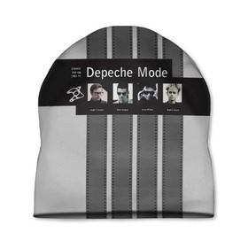 Шапка 3D с принтом Группа Depeche Mode в Курске, 100% полиэстер | универсальный размер, печать по всей поверхности изделия | depeche mode | альтернативный | вестник моды | депеш мод | дэйв гаан | индастриал | лента | мартин гор | музыка | надпись | новая волна | рок | синти поп | электроник | энди флетчер