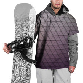 Накидка на куртку 3D с принтом Кольчуга из треугольников в Курске, 100% полиэстер |  | Тематика изображения на принте: абстракция | геометрия | текстура | узор