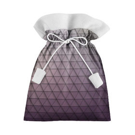 Подарочный 3D мешок с принтом Кольчуга из треугольников в Курске, 100% полиэстер | Размер: 29*39 см | абстракция | геометрия | текстура | узор