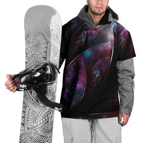 Накидка на куртку 3D с принтом Фантастическая Абстракция в Курске, 100% полиэстер |  | galaxy | planet | star | абстракция | галактика | звезды | космос | ночь | планеты | текстура