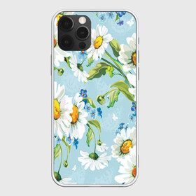 Чехол для iPhone 12 Pro Max с принтом Ромашки в Курске, Силикон |  | абстракция | геометрия | девушкам | красота | лето | листья | модные | осень | прикольные картинки | природа | растения | розы | ромашки | тренды | тюльпаны | узоры | цветы