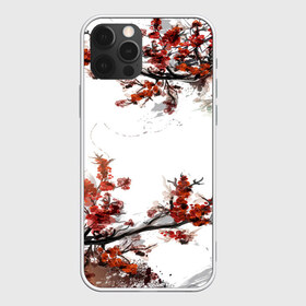 Чехол для iPhone 12 Pro Max с принтом САКУРА в Курске, Силикон |  | blossom | flower | бабочки | весна | лето | природа | расцвет | цвет | цветение | цветковое растение | цветок