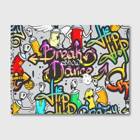 Альбом для рисования с принтом Graffiti в Курске, 100% бумага
 | матовая бумага, плотность 200 мг. | break | dance | graffiti | hip hop | rap | граффити | рэп | скейтборд | хип хоп